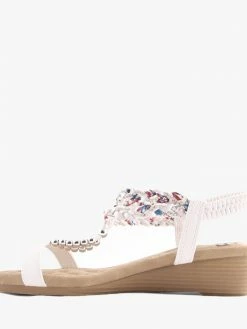 London Rebel Women L3786 TULLY WHITE 6 London Rebel Women L3786 TULLY WHITE