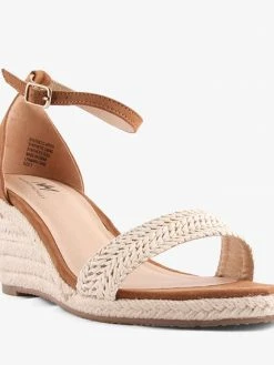 Naughty Monkey Women L3794 AMARA TAN SUEDE/RAFFIA