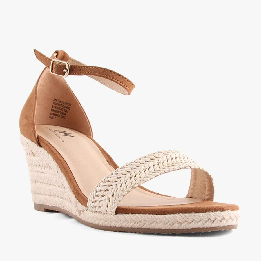 Naughty Monkey Women L3794 AMARA TAN SUEDE/RAFFIA 1 Naughty Monkey Women L3794 AMARA TAN SUEDE/RAFFIA