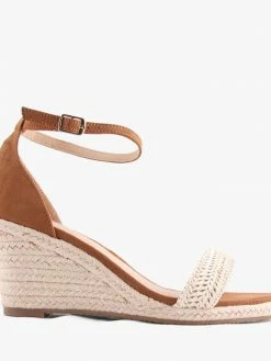 Naughty Monkey Women L3794 AMARA TAN SUEDE/RAFFIA