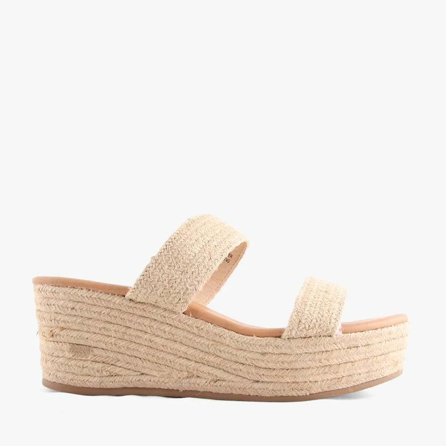 London Rebel Women L3801 AVALON BEIGE RAFFIA 2 London Rebel Women L3801 AVALON BEIGE RAFFIA