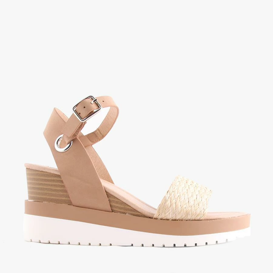 Pied A Terre Women L3810 LUELLA NATURAL/RAFFIA 2 Pied A Terre Women L3810 LUELLA NATURAL/RAFFIA