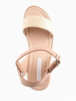 Pied A Terre Women L3810 LUELLA NATURAL/RAFFIA 7 Pied A Terre Women L3810 LUELLA NATURAL/RAFFIA