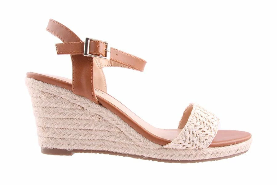 Naughty Monkey L3866 GODDESS TAN/RAFIA 2 Naughty Monkey L3866 GODDESS TAN/RAFIA