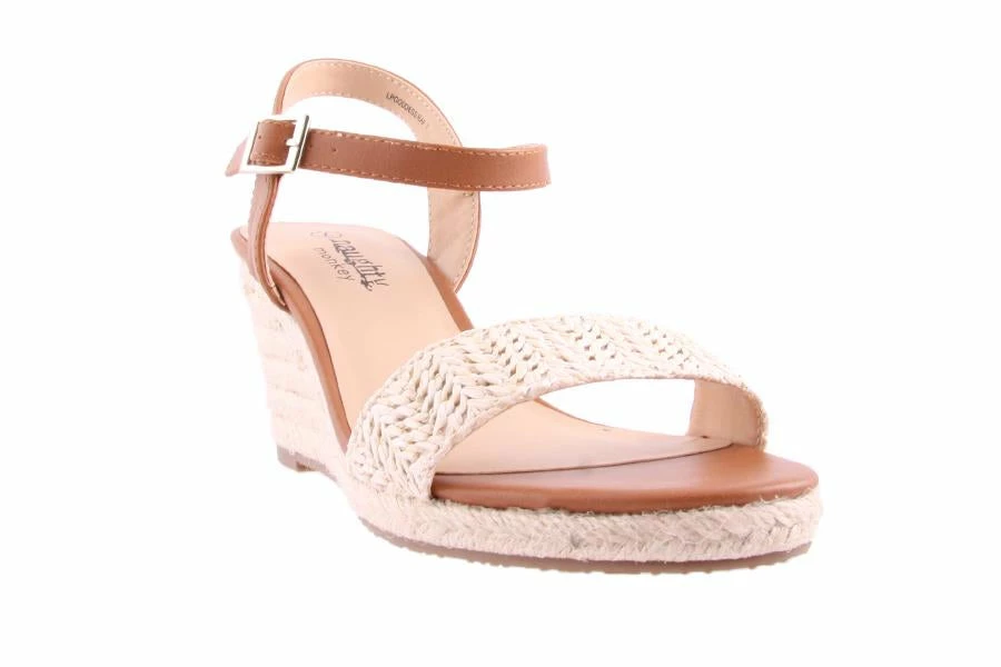 Naughty Monkey L3866 GODDESS TAN/RAFIA 1 Naughty Monkey L3866 GODDESS TAN/RAFIA