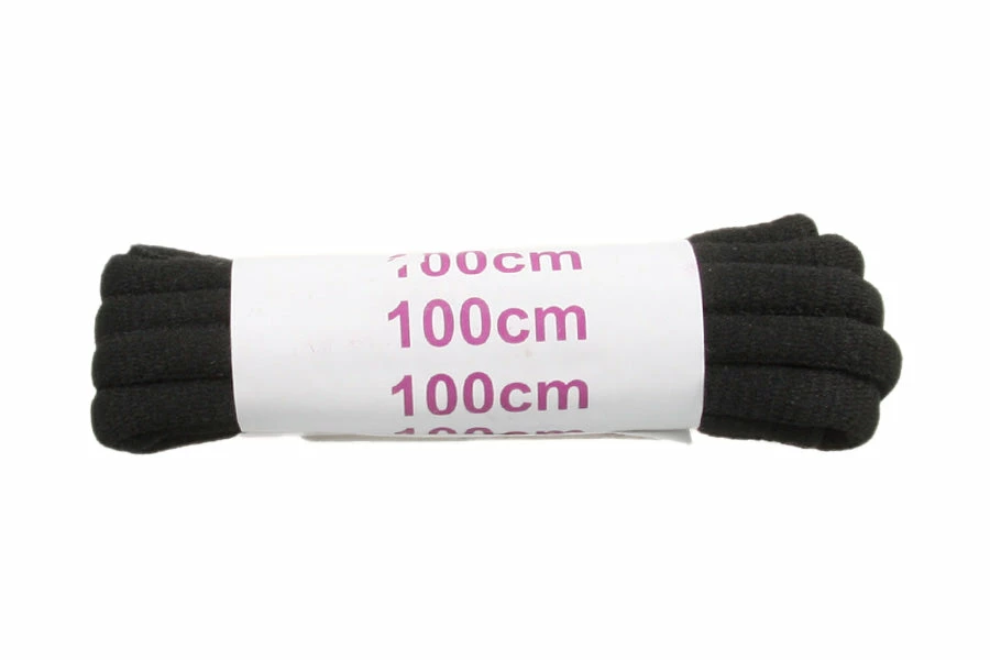 Shucare LA16 OVAL LACE BLACK 100CM 1 Shucare LA16 OVAL LACE BLACK 100CM