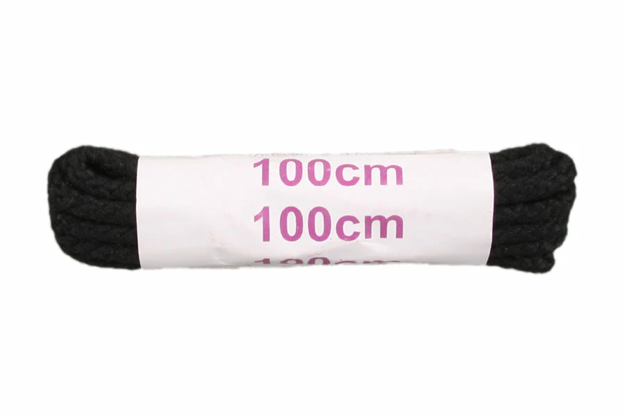 Shucare Accessories LA5 CORDED LACE BLACK 100CM 1 Shucare Accessories LA5 CORDED LACE BLACK 100CM