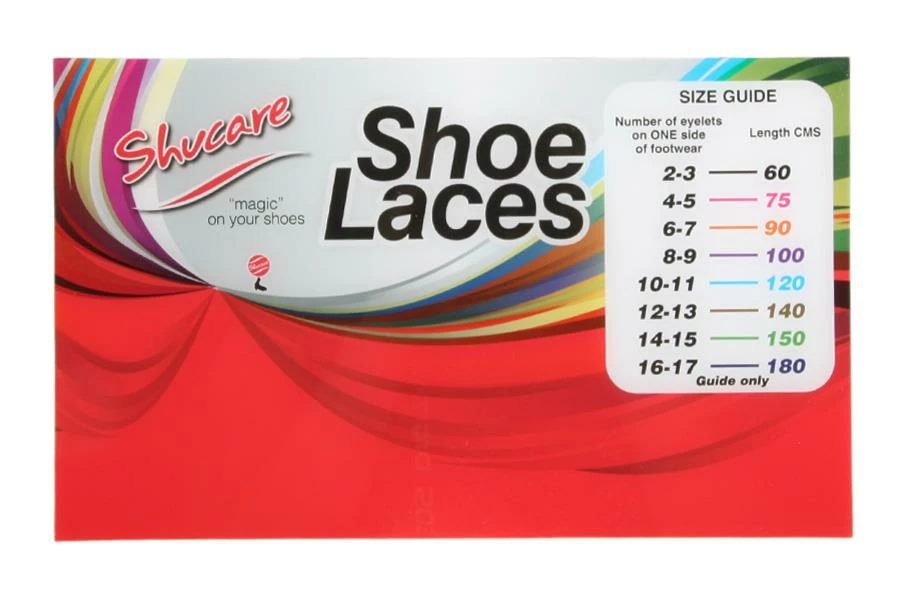 Shucare Accessories LA5 CORDED LACE BLACK 100CM 2 Shucare Accessories LA5 CORDED LACE BLACK 100CM