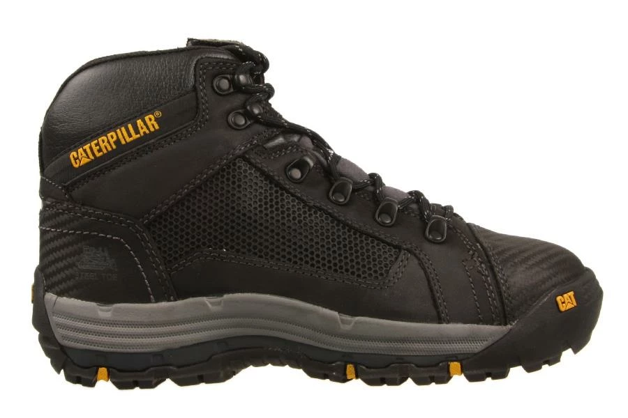 Caterpillar RM100 CONVEX-MID SIDE ZIP BLACK Men 2 Caterpillar RM100 CONVEX-MID SIDE ZIP BLACK Men