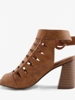 No Shoes S1629 FASHION CARAMEL Women