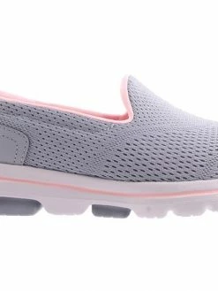Skechers S369 GO WALK 5 GREY/LIGHT PINK Women