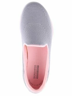 Skechers S369 GO WALK 5 GREY/LIGHT PINK Women 7 Skechers S369 GO WALK 5 GREY/LIGHT PINK Women