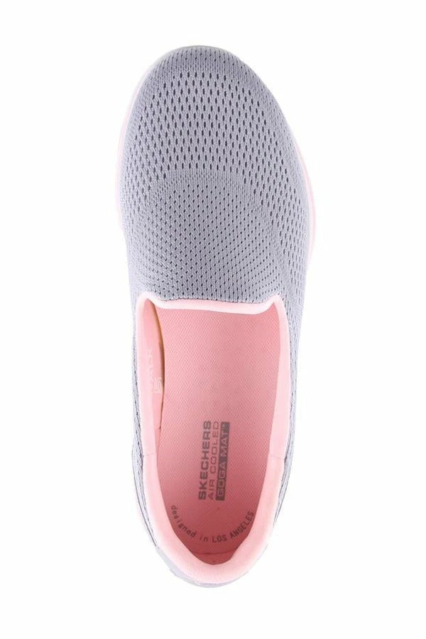 Skechers S369 GO WALK 5 GREY/LIGHT PINK Women 4 Skechers S369 GO WALK 5 GREY/LIGHT PINK Women