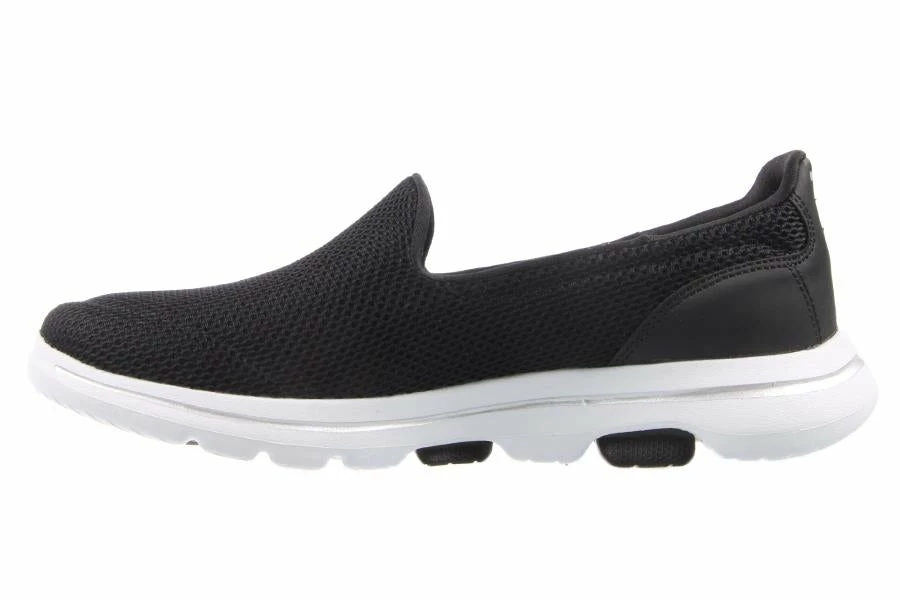 Skechers Women S371 GO WALK 5 BLACK/WHITE 3 Skechers Women S371 GO WALK 5 BLACK/WHITE