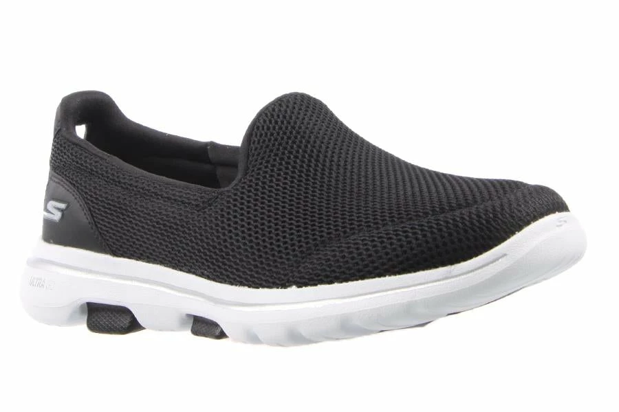 Skechers Women S371 GO WALK 5 BLACK/WHITE 1 Skechers Women S371 GO WALK 5 BLACK/WHITE