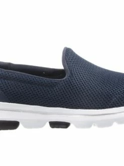 Skechers Women S372 GO WALK 5 NAVY/WHITE