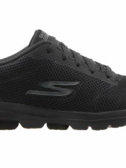 Skechers S375 GO WALK 5-LUCKY BLACK/BLACK LA Women