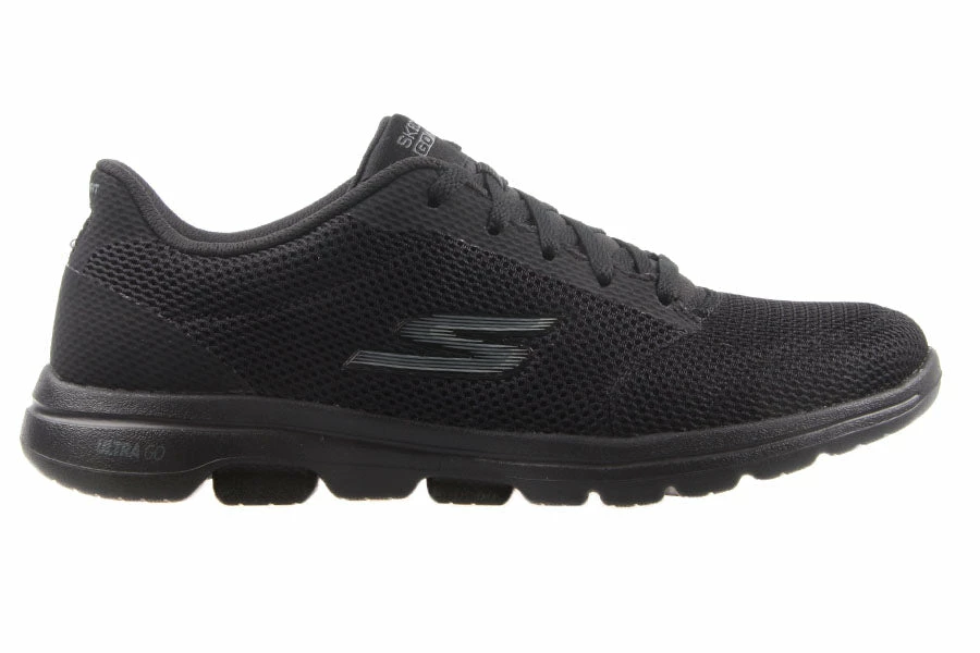 Skechers S375 GO WALK 5-LUCKY BLACK/BLACK LA Women 2 Skechers S375 GO WALK 5-LUCKY BLACK/BLACK LA Women
