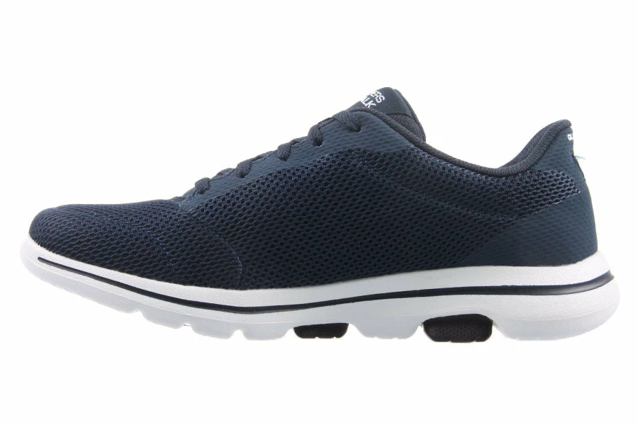 Skechers Women S376 GO WALK 5-LUCKY NAVY/WHITE LAC 3 Skechers Women S376 GO WALK 5-LUCKY NAVY/WHITE LAC