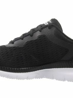 Skechers Women S384 BOUNTIFUL-QUICKPATH BLACK/WHT