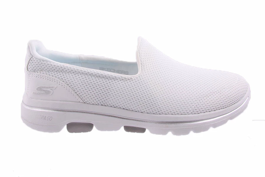 Skechers S425 GO WALK 5 WHITE 2 Skechers S425 GO WALK 5 WHITE