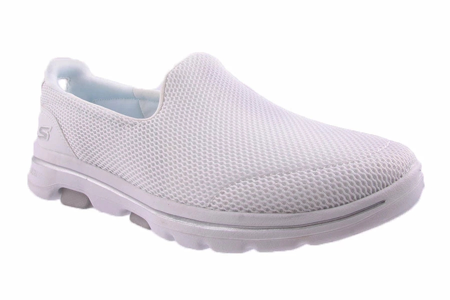 Skechers S425 GO WALK 5 WHITE 1 Skechers S425 GO WALK 5 WHITE