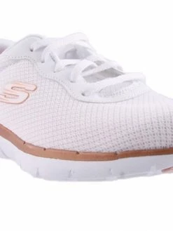 Skechers Women S439 FA3-FIRST INSIGHT WHITE/GOLD