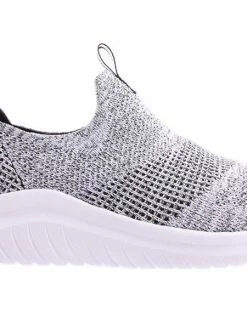 Skechers Women S449 UF2-PRETTY DAZZLING WHITE/BLK