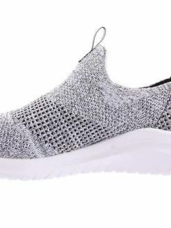 Skechers Women S449 UF2-PRETTY DAZZLING WHITE/BLK 6 Skechers Women S449 UF2-PRETTY DAZZLING WHITE/BLK