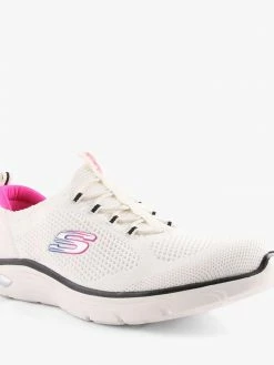 Skechers S455 EDL-PARADISE SKY WHITE/BLACK Women