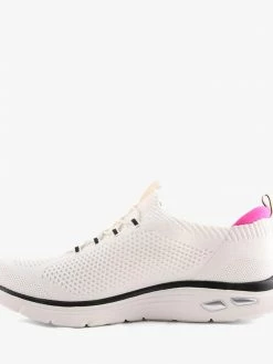 Skechers S455 EDL-PARADISE SKY WHITE/BLACK Women 6 Skechers S455 EDL-PARADISE SKY WHITE/BLACK Women