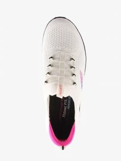 Skechers S455 EDL-PARADISE SKY WHITE/BLACK Women 7 Skechers S455 EDL-PARADISE SKY WHITE/BLACK Women