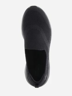 Skechers Women S480 STRETCH FIT-SPECIAL DAY BLK/BL 7 Skechers Women S480 STRETCH FIT-SPECIAL DAY BLK/BL