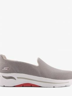 Skechers Women S482 AF-GRATEFUL TAUPE/CORAL