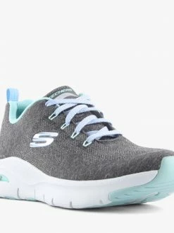 Skechers S485 AF-COMFY WAVE CHARCOAL/TURQ