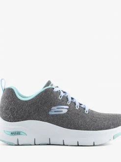 Skechers S485 AF-COMFY WAVE CHARCOAL/TURQ