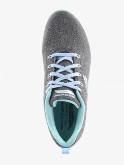 Skechers S485 AF-COMFY WAVE CHARCOAL/TURQ