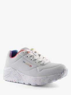 Skechers Kids SC10 UL-RAINBOW SPEC WHITE MULTI