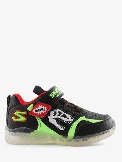 Skechers SC23 ILLUMI-BRIGHTS INF BLACK/LIME Kids