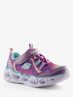 Skechers Kids SC28 HL-RAINBOW LUX INF PURPLE MULT