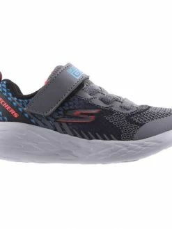 Skechers SC393 GR600-BAXTUX INF BLACK/CHAR Kids