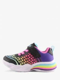 Skechers Kids SC4 SL-LOVELY COLORS INF BLACK MUL