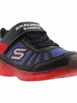 Skechers Kids SC452 IB-TUFF TRACK INF BLACK/RE/BL