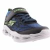 Skechers Kids SC458 VORTEX-FLASH BLACK/BLUE/LIME