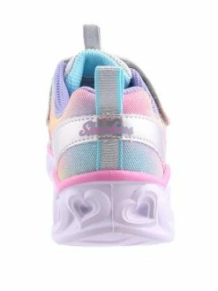 Skechers SC483 HL-RAINBOW LUX SILVER MULTI Kids