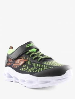 Skechers Kids SC495 VORTEX-FLASH BLACK/LIME