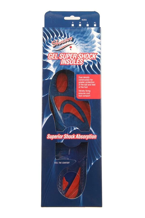 Shucare SHUC24 GEL SUPER SHOCK INSOLES Accessories 1 Shucare SHUC24 GEL SUPER SHOCK INSOLES Accessories