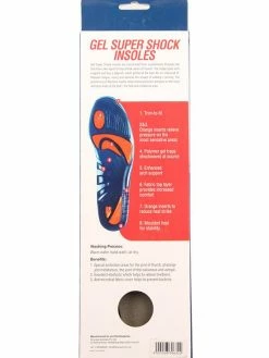 Shucare SHUC24 GEL SUPER SHOCK INSOLES Accessories