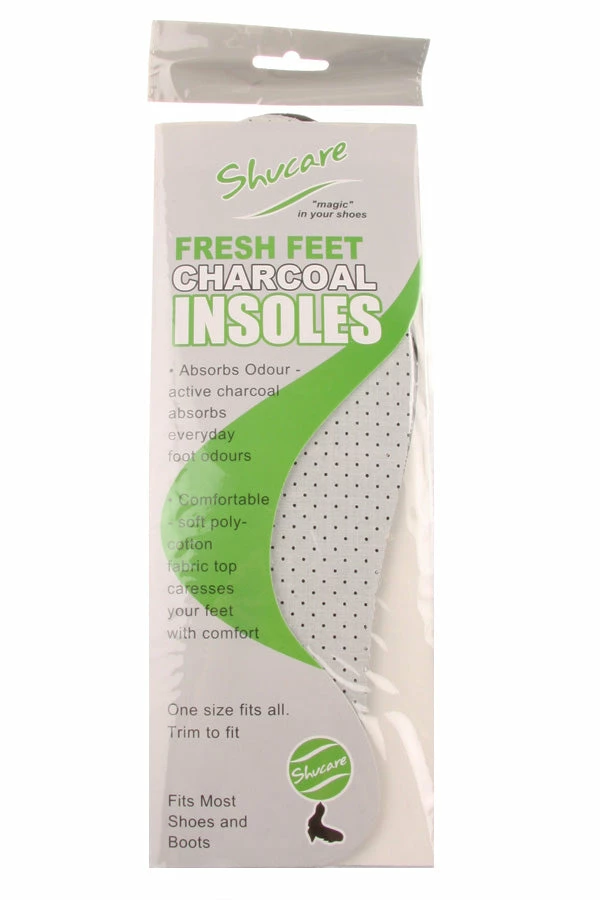 Shucare Insoles Charcoal Fresh Feet Accessories 1 Shucare Insoles Charcoal Fresh Feet Accessories
