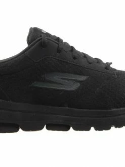 Skechers Men SM302 GO WALK 5-QUALIFY BLACK/BLACK